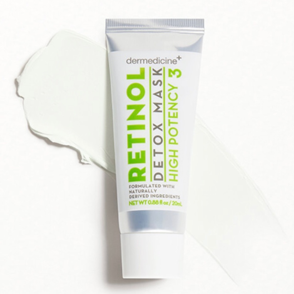 DERMEDICINE ADVANCED SKINCARE RETINOL DETOX HIGH POTENCY MASK 20 ml, New